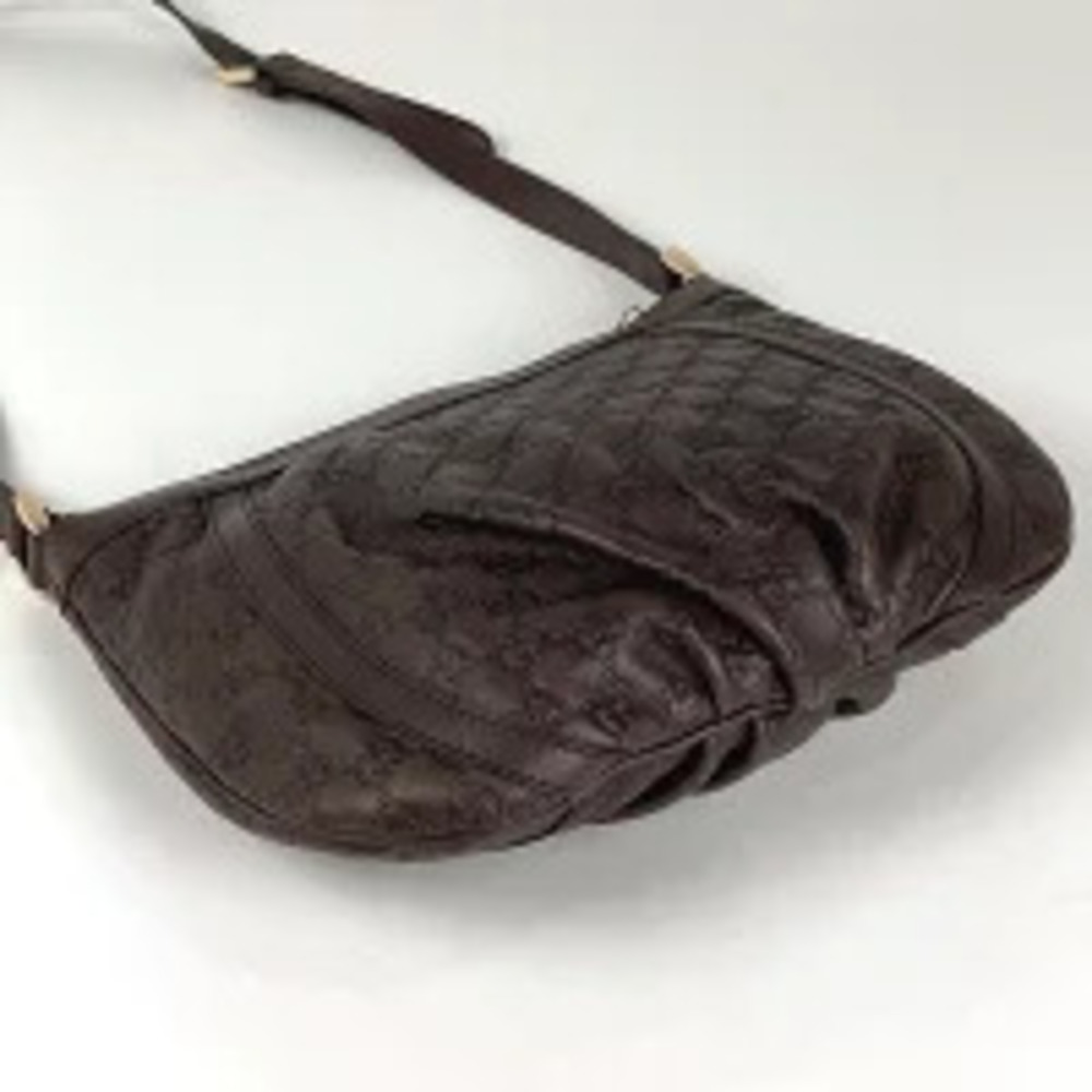 Gucci Bag GG Abbey Crossbody Signature Shoulder ssima ssima Shima Black